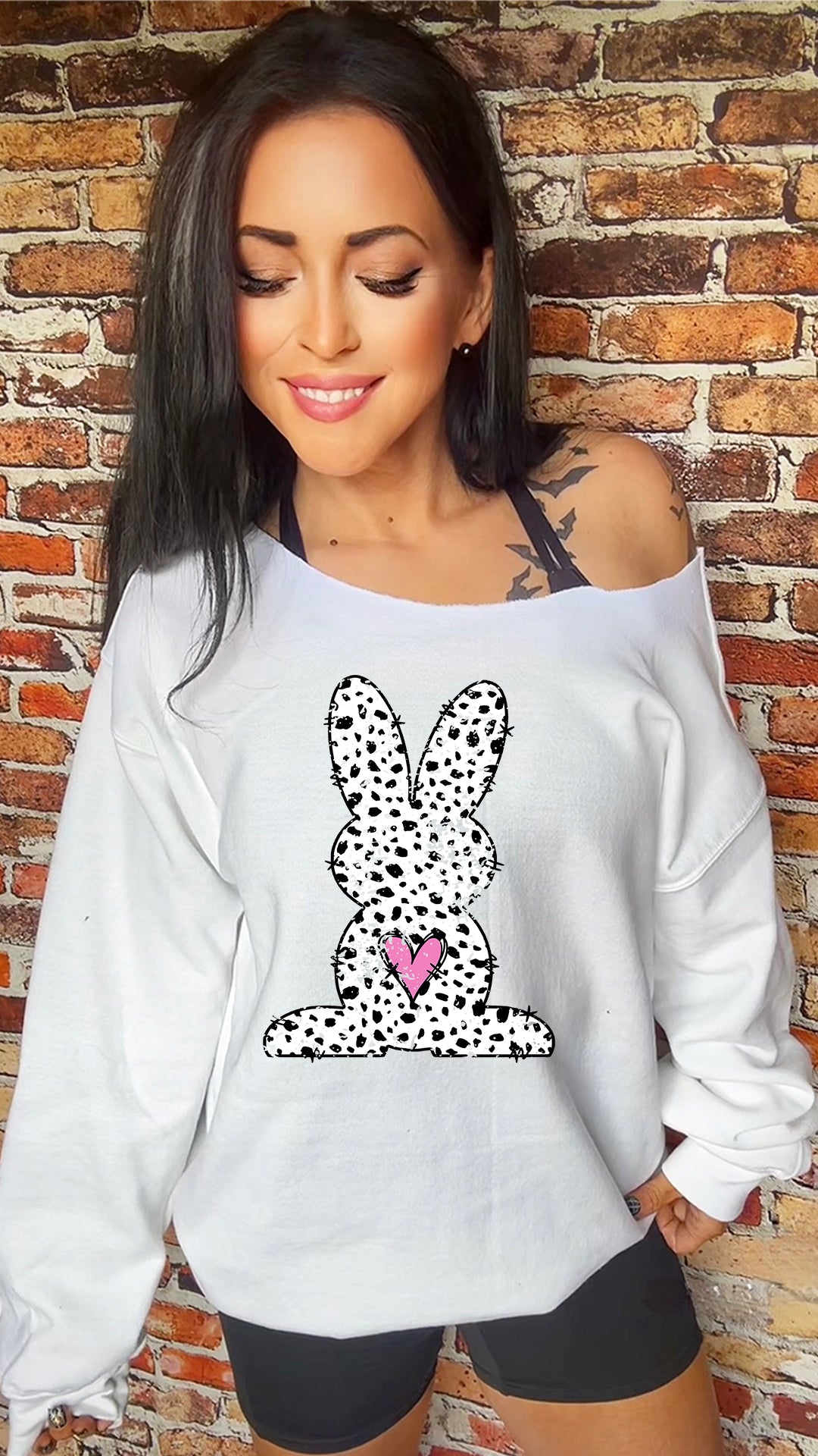 Bunny Easter Roll 11in DTF Transfer SKU125