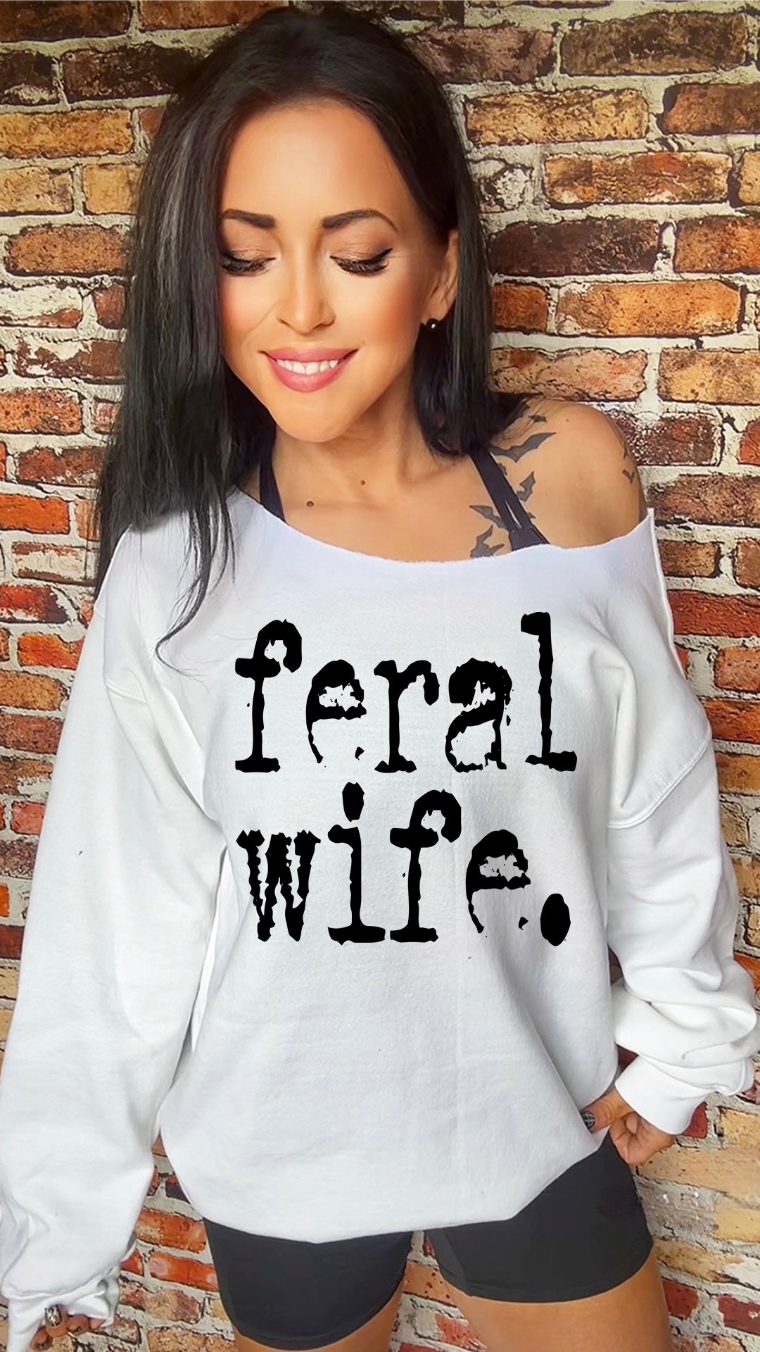 Feral Wife 11in DTF Transfer SKU118