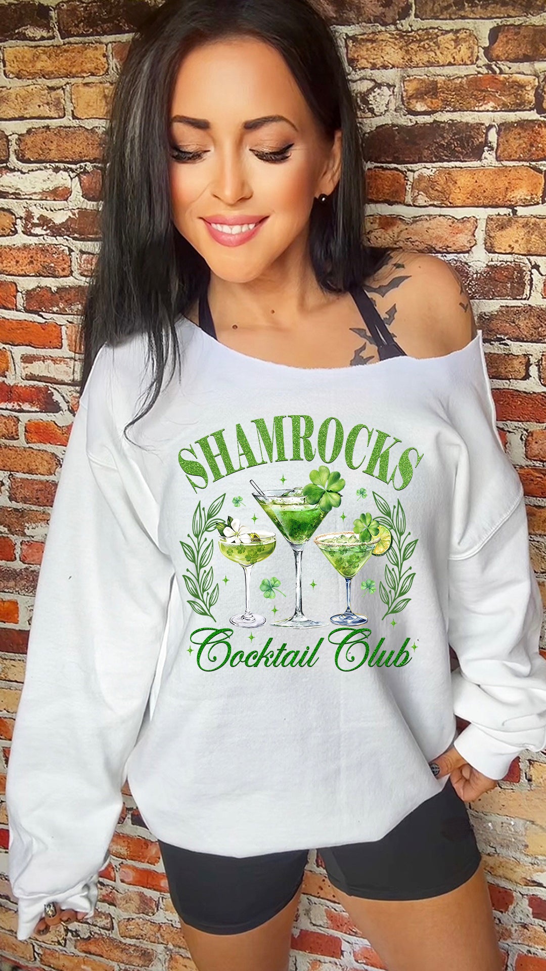 Shamrocks St. Patrick’s Day 11in DTF Transfer SKU29