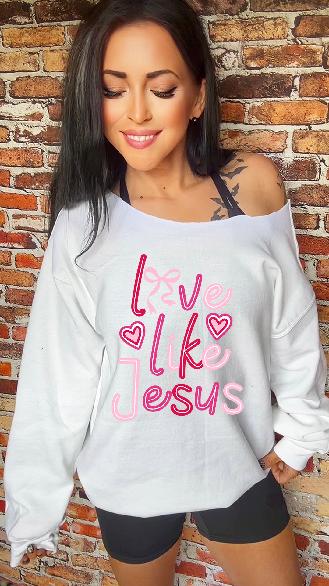 Love Like Jesus 11in DTF Transfer SKU30