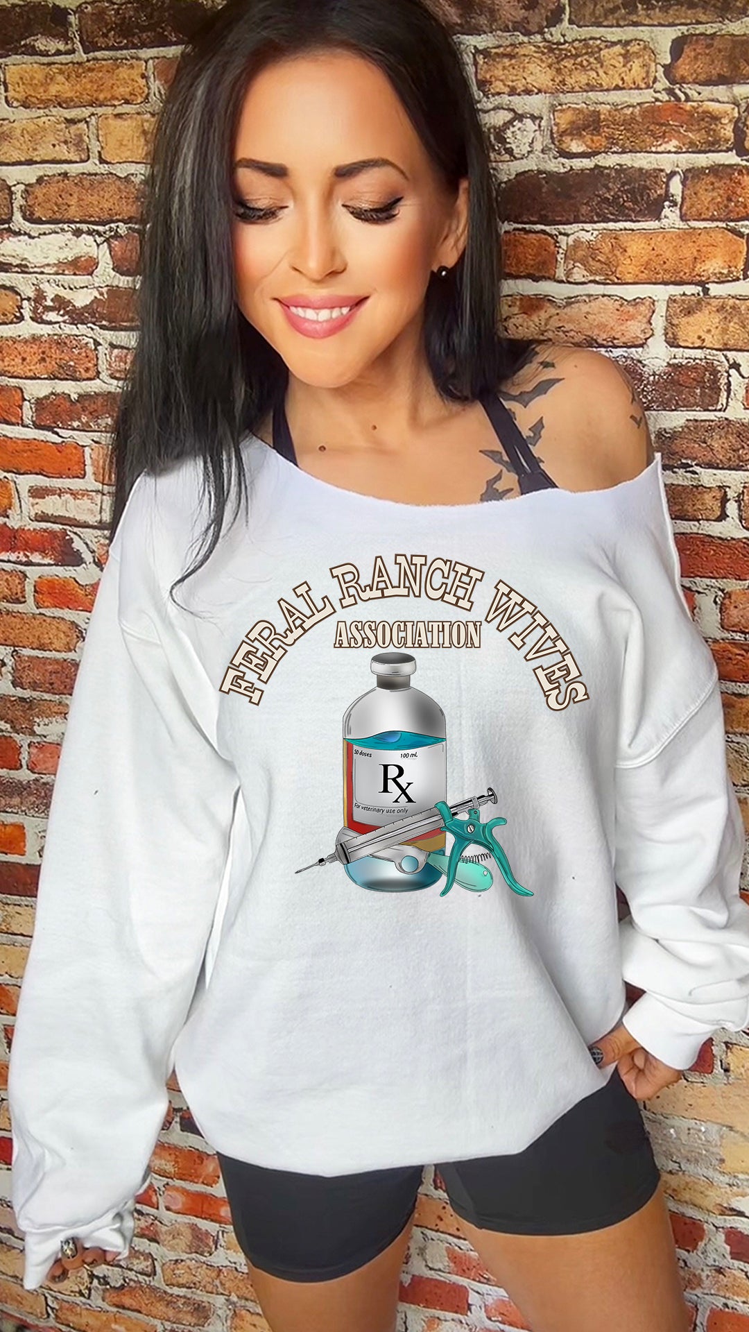 Feral Ranch Wives Adult 11in DTF Transfer SKU7