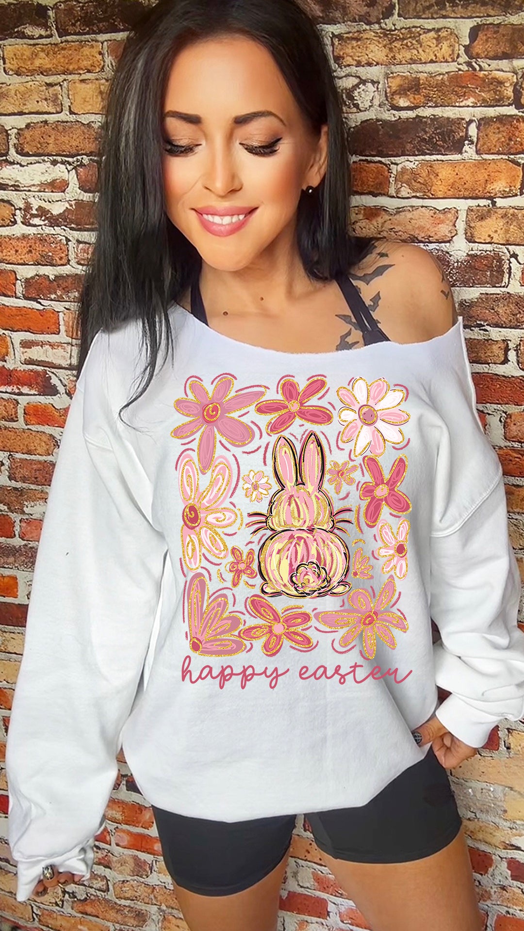 Happy Easter 11in DTF Transfer SKU76