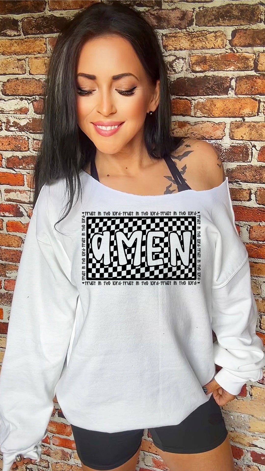 Amen Adult 11in DTF Transfer SKU150