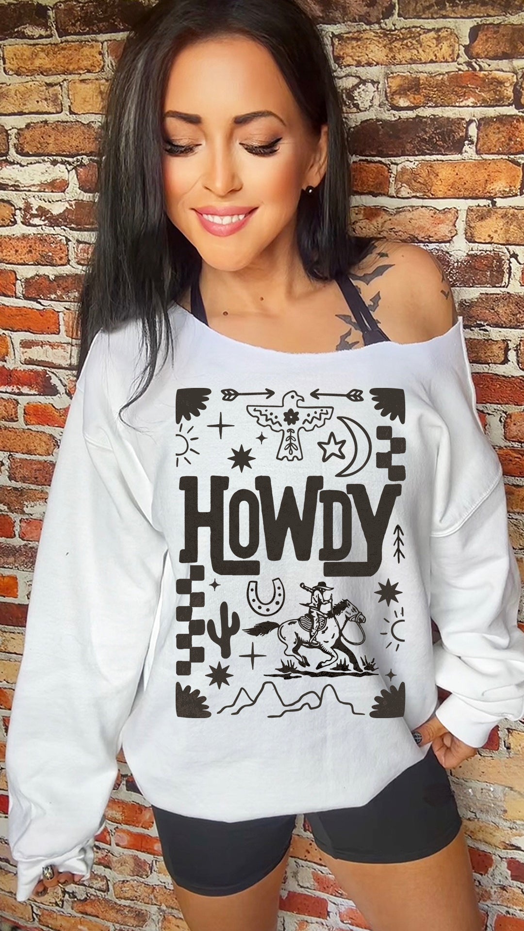 Howdy 11in DTF Transfer SKU66
