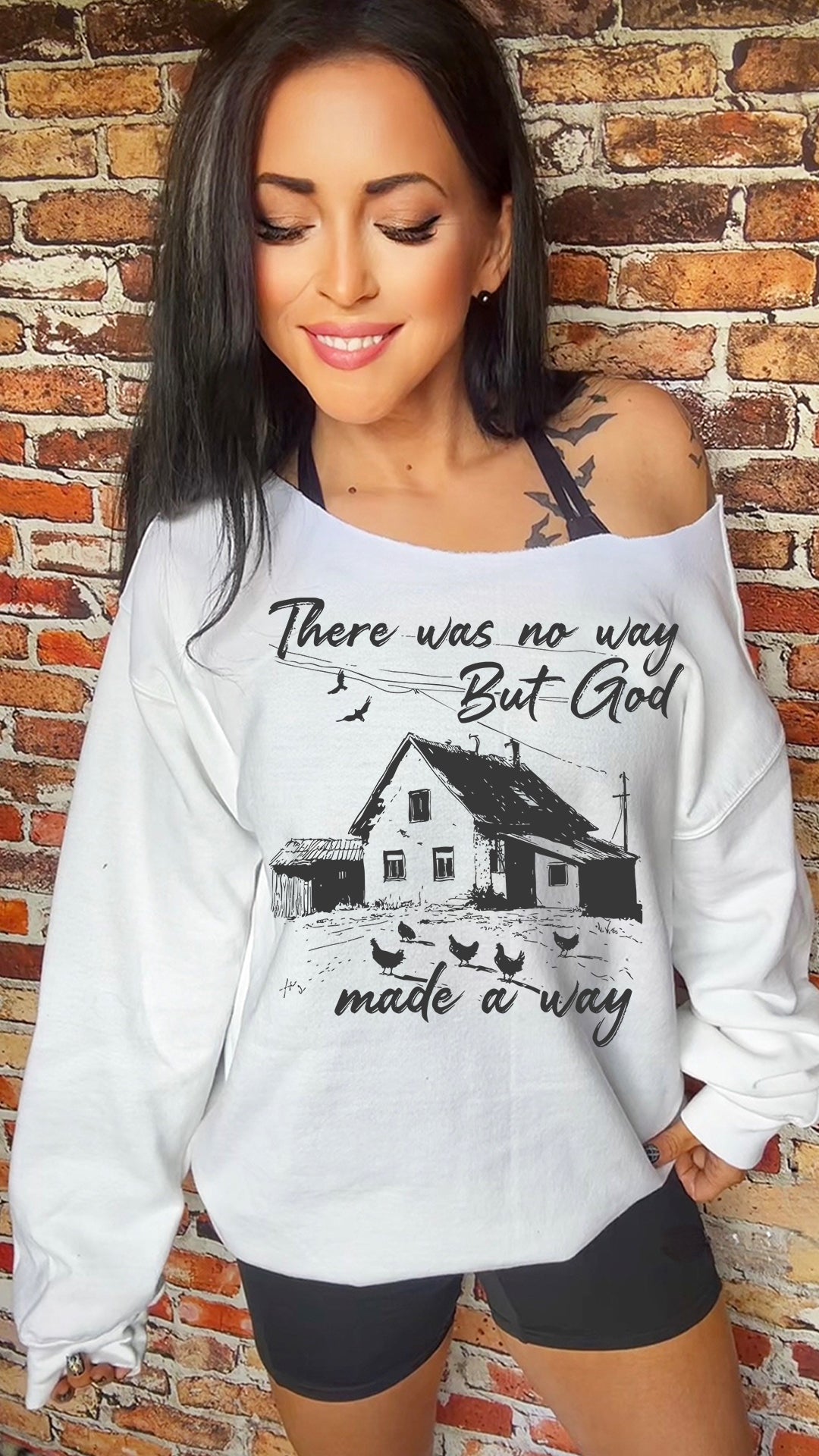 But God Adult 11in DTF Transfer SKU16