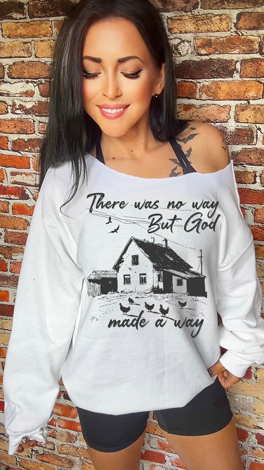 But God Adult 11in DTF Transfer SKU16