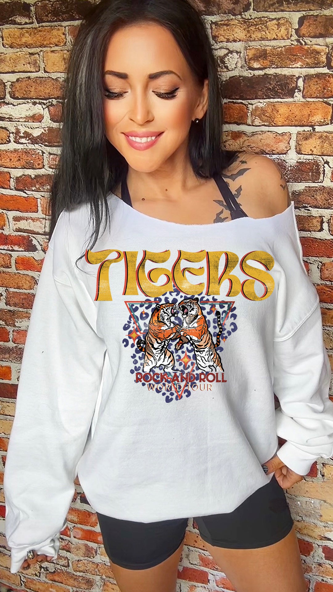 Tigers Adult 11in DTF Transfer SKU9