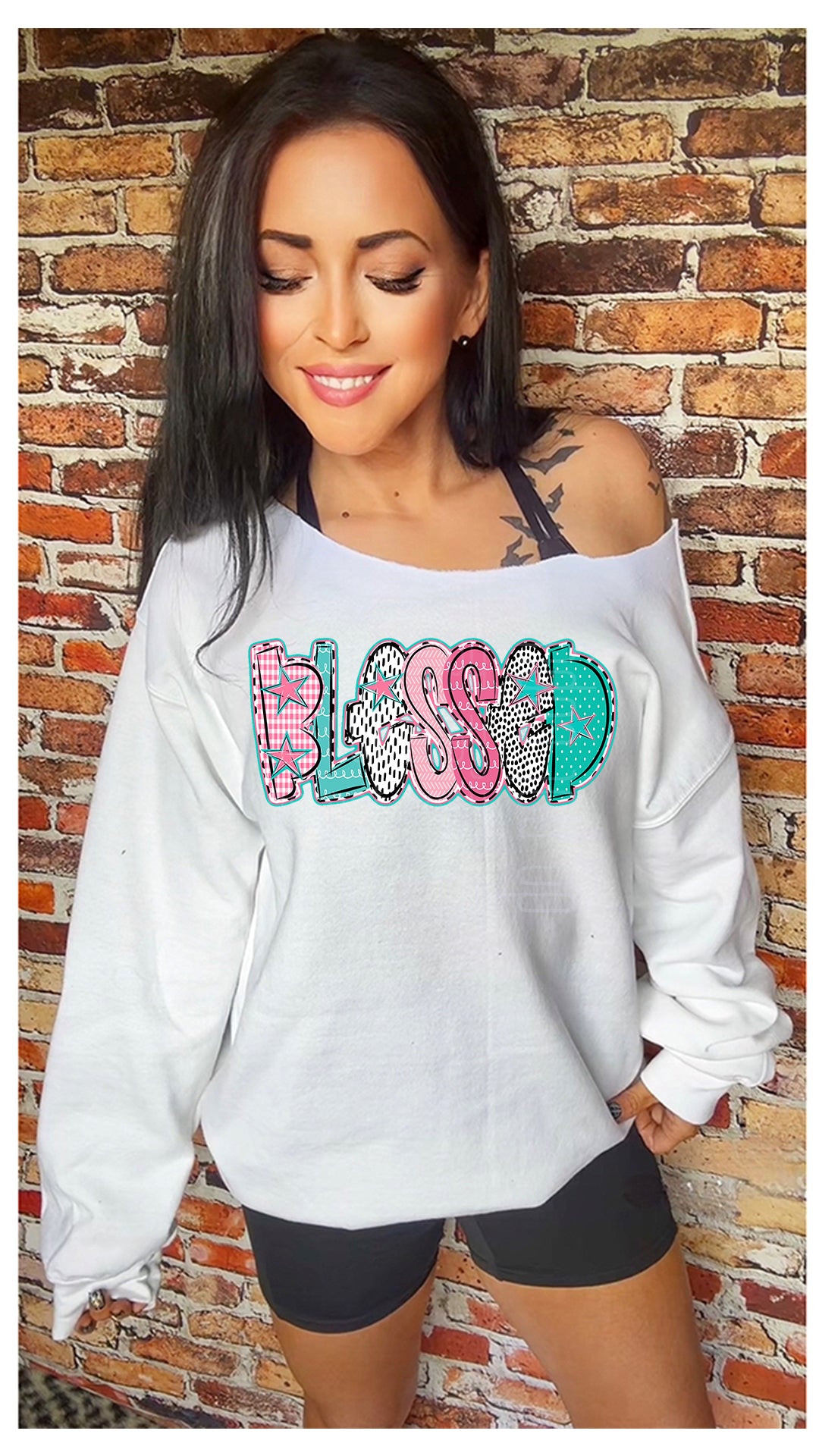 Blessed Adult 11in DTF Transfer SKU181