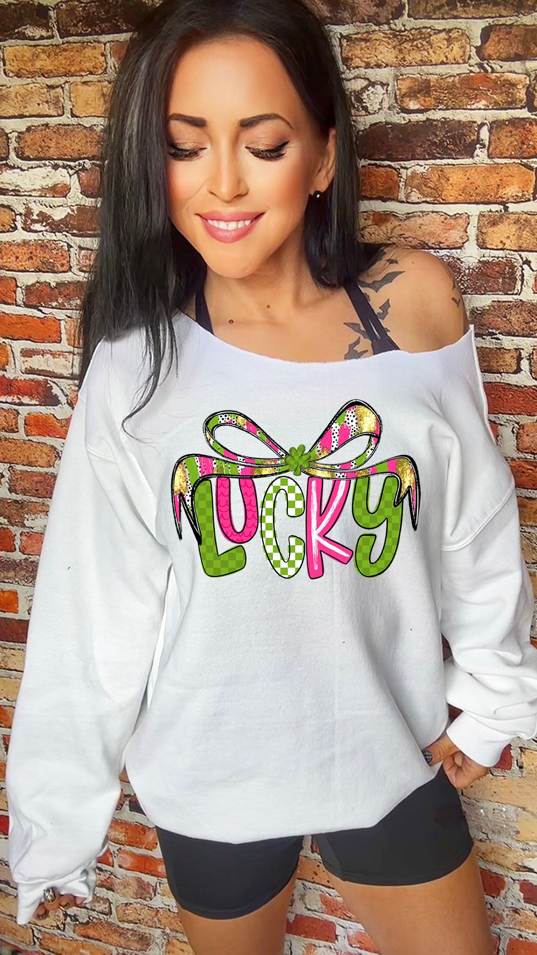Lucky 11in DTF Transfer SKU44