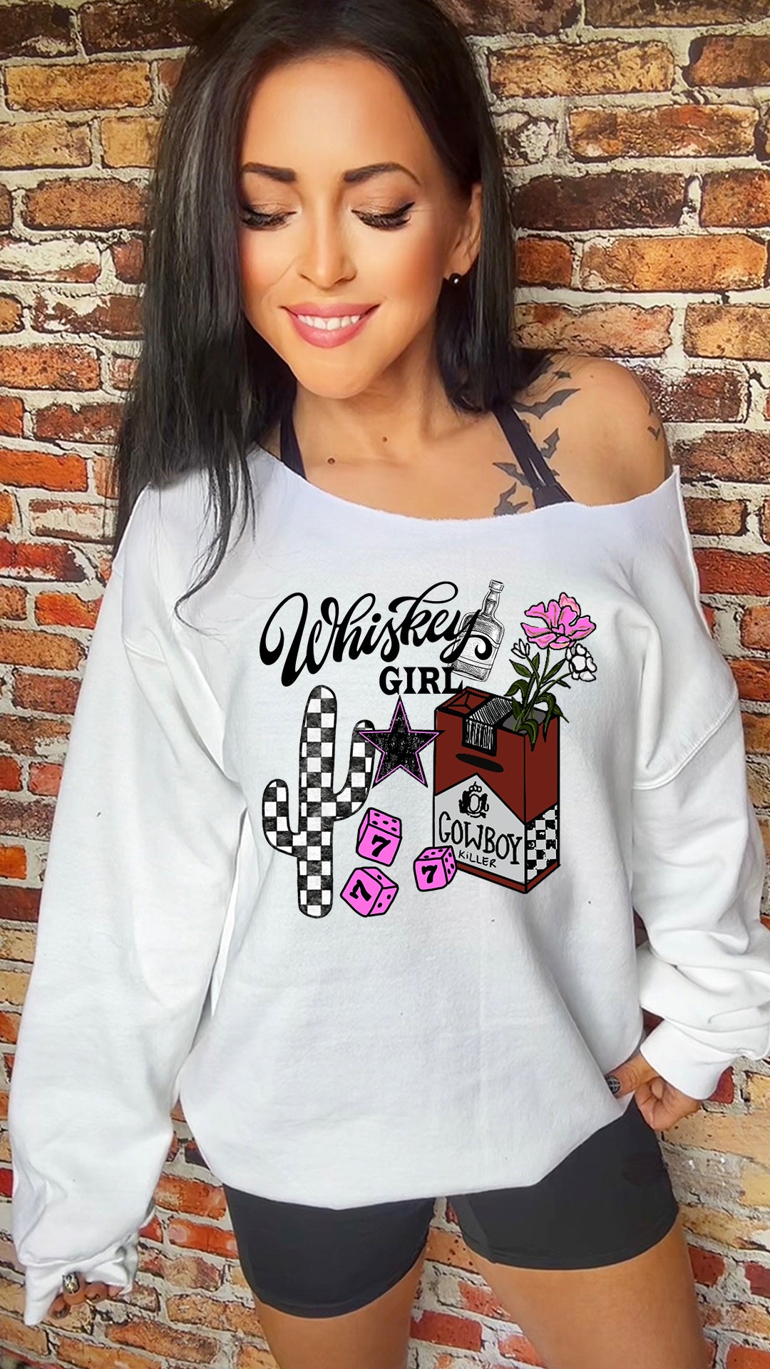 Western Collab Darlin Adult 11in DTF Transfer SKU212