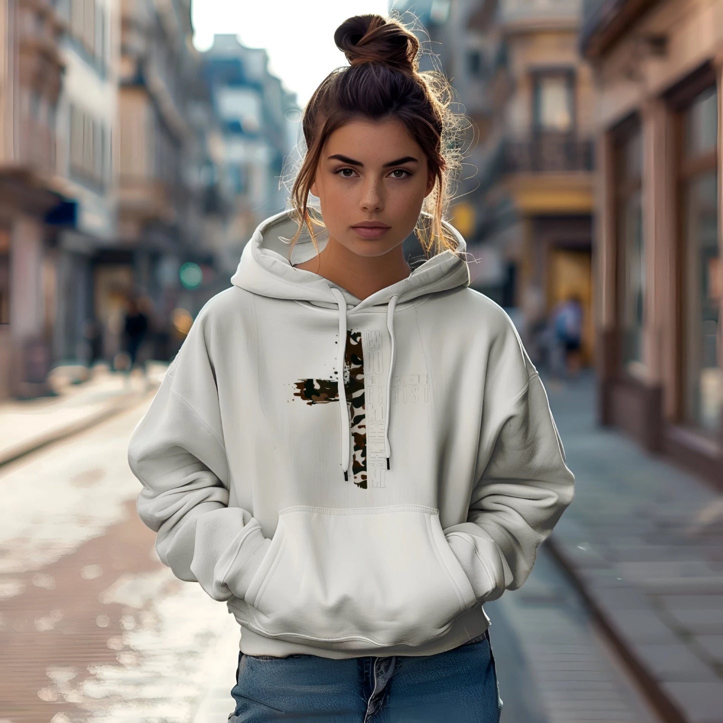 Cross Camo Faith DTF Transfer SKU7144