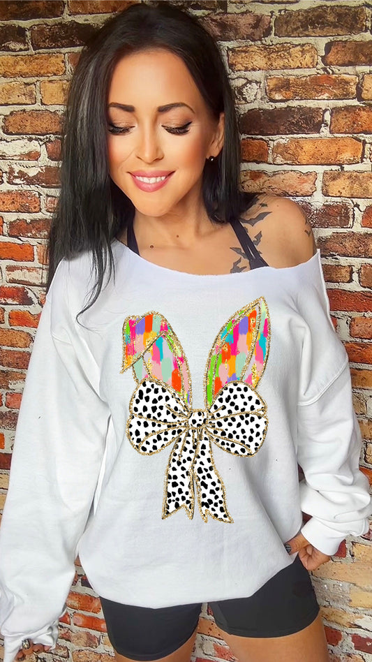 Bunny Ears Adult 11in DTF Transfer SKU152