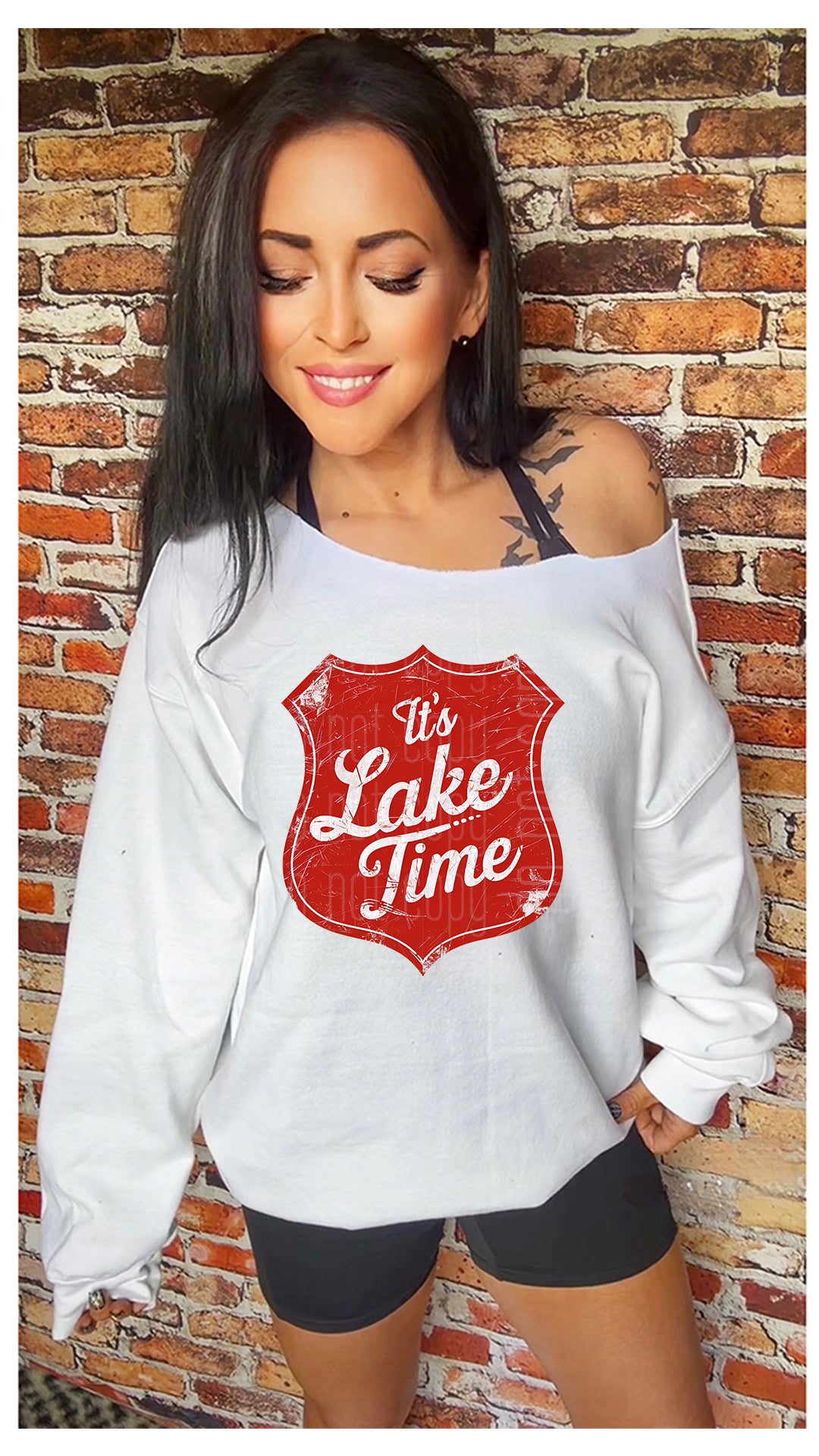 Lake Time Grace Adult 11in DTF Transfer SKU199