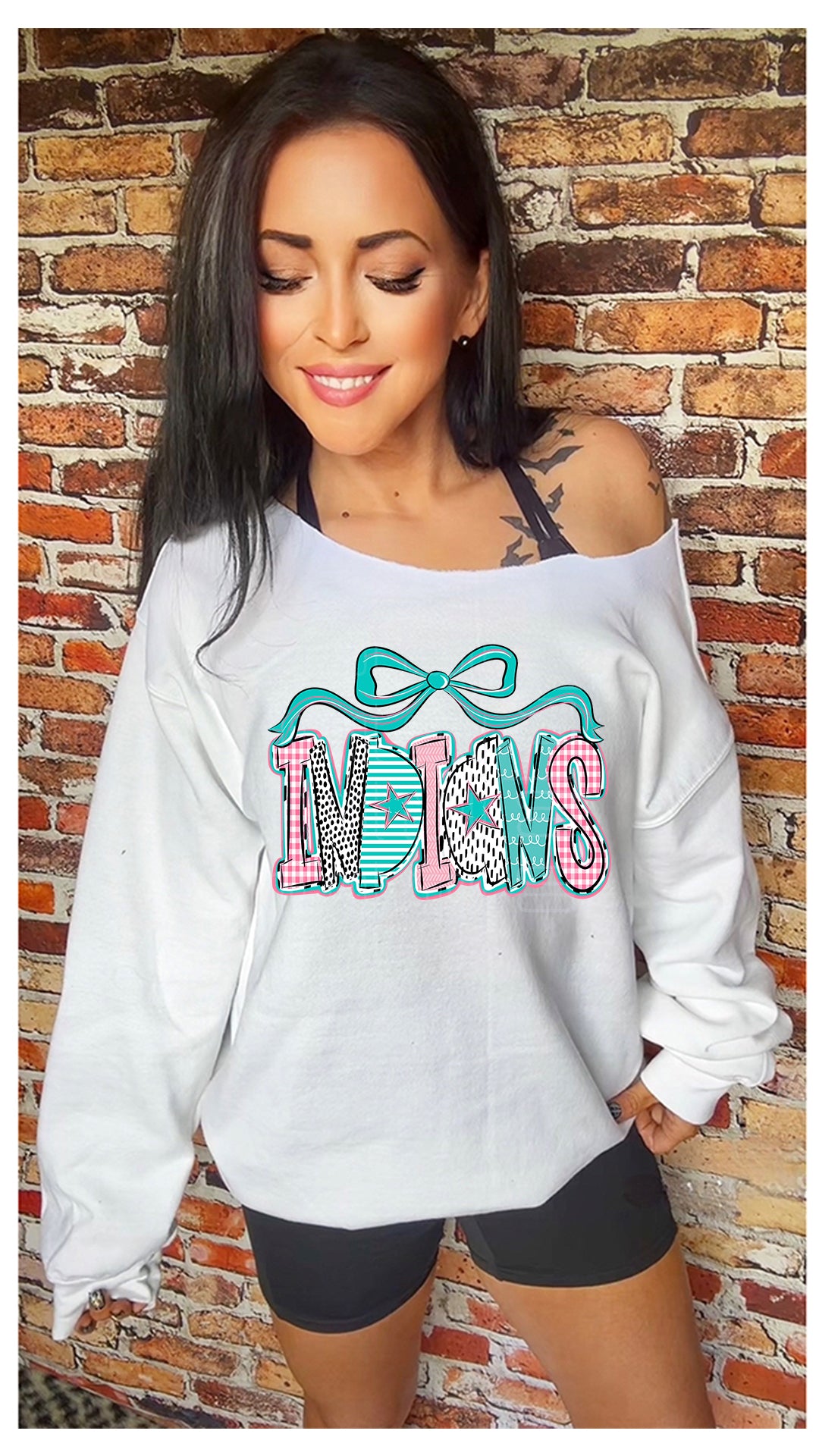 Indians Adult 11in DTF Transfer SKU176