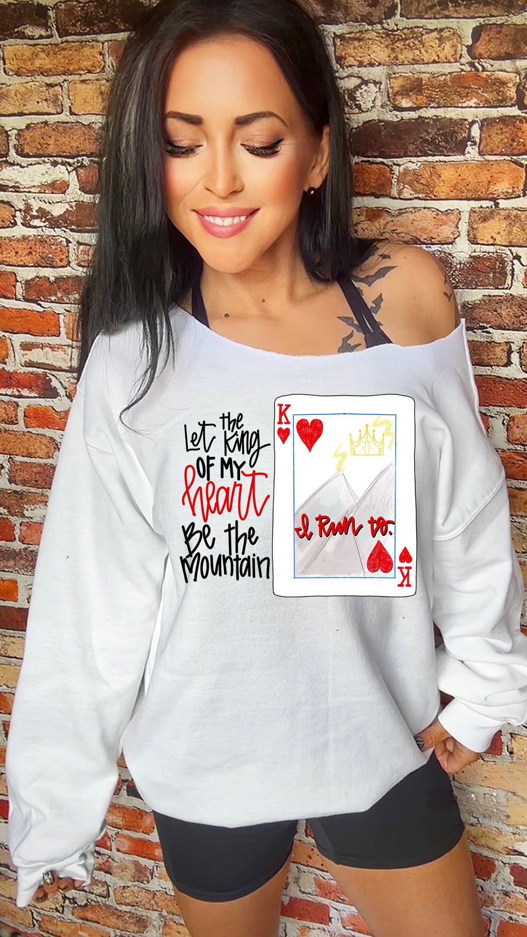 King Of Hearts 11in DTF Transfer SKU87