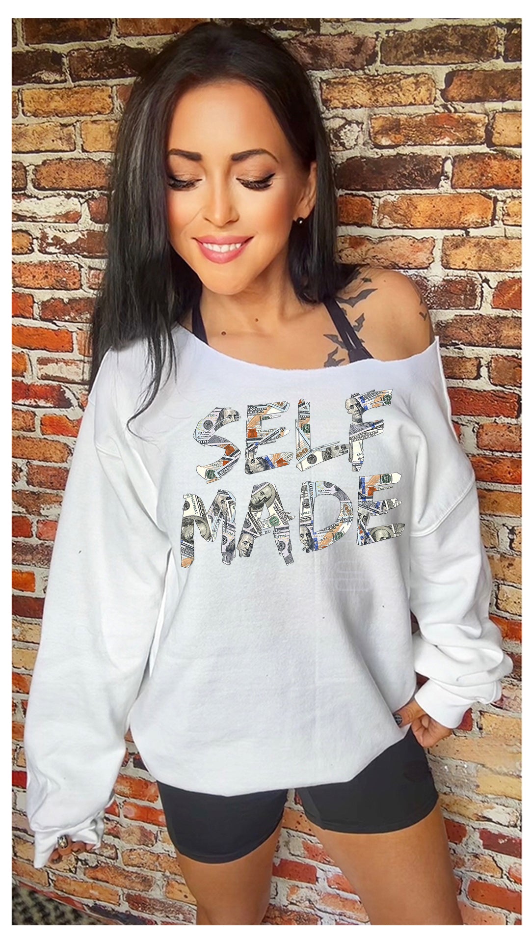 Self Made Adult 11in DTF Transfer SKU161