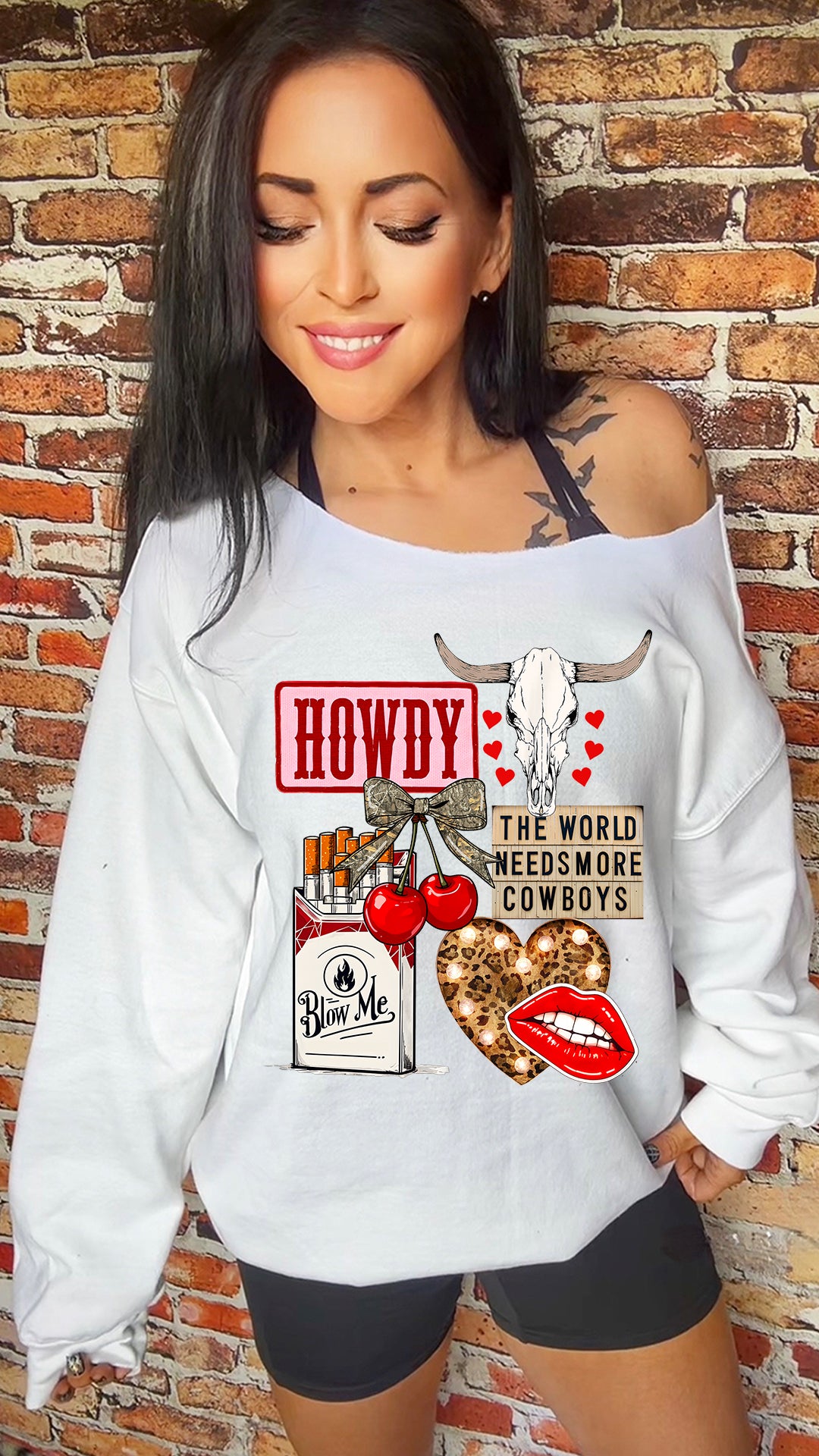Howdy 11in DTF Transfer SKU36