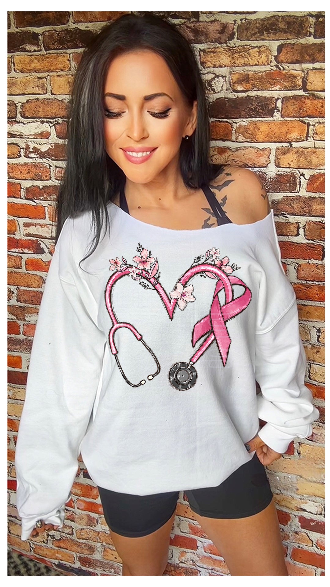 Nurse Breast Cancer Adult 11in DTF Transfer SKU155