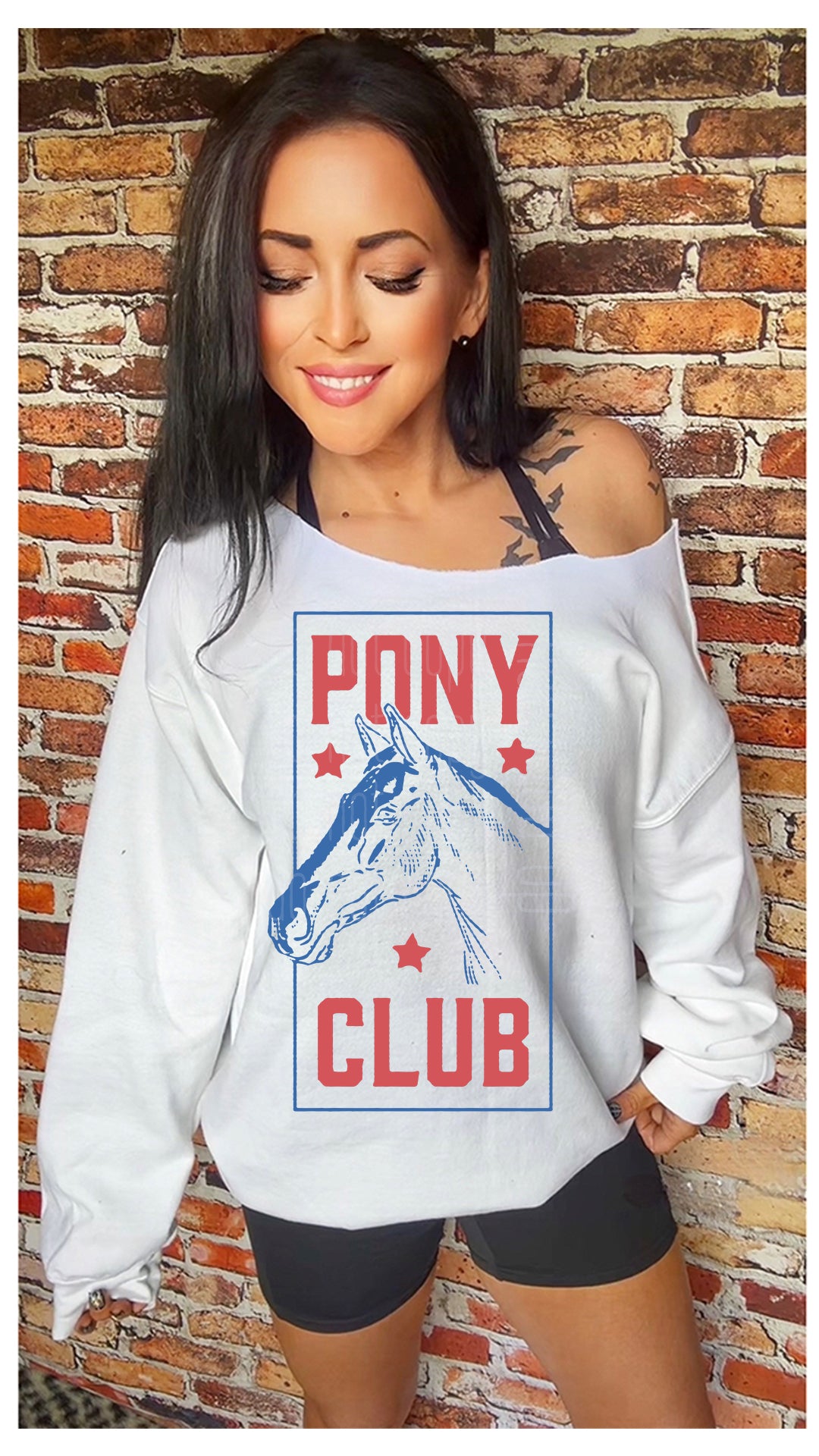 Pony Club Adult 11in DTF Transfer SKU226
