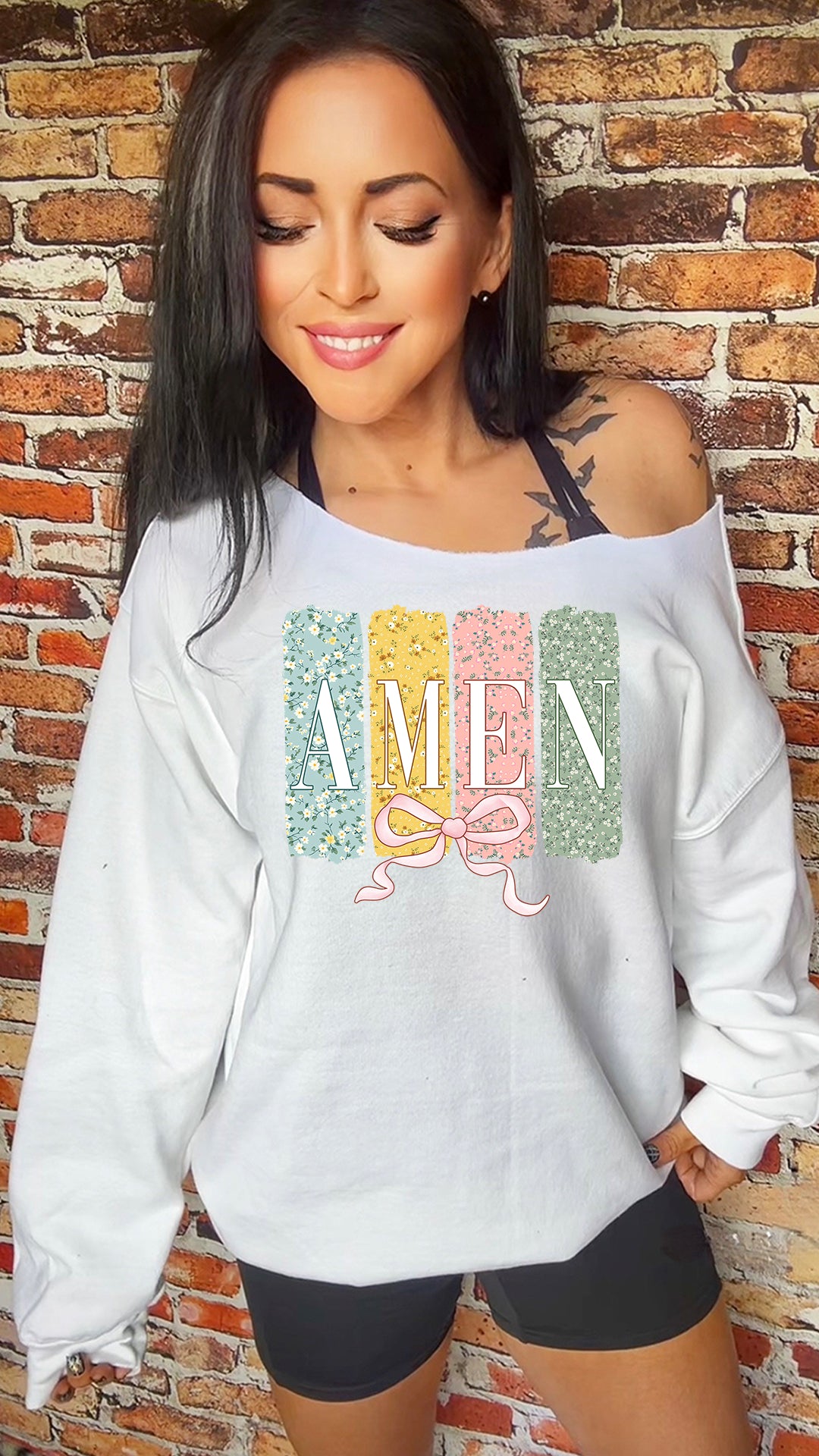 Amen Adult 11in DTF Transfer SKU75