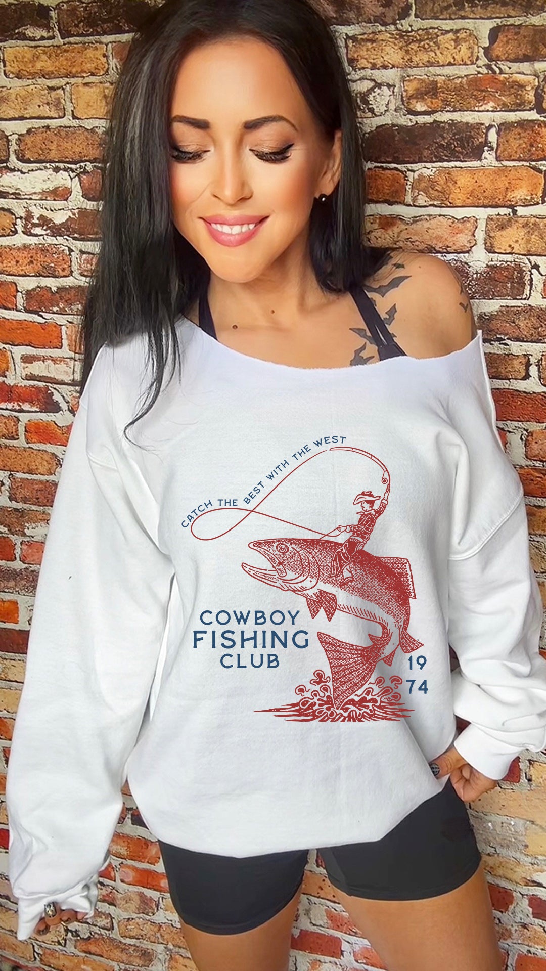 Fishing Club 11in DTF Transfer SKU65