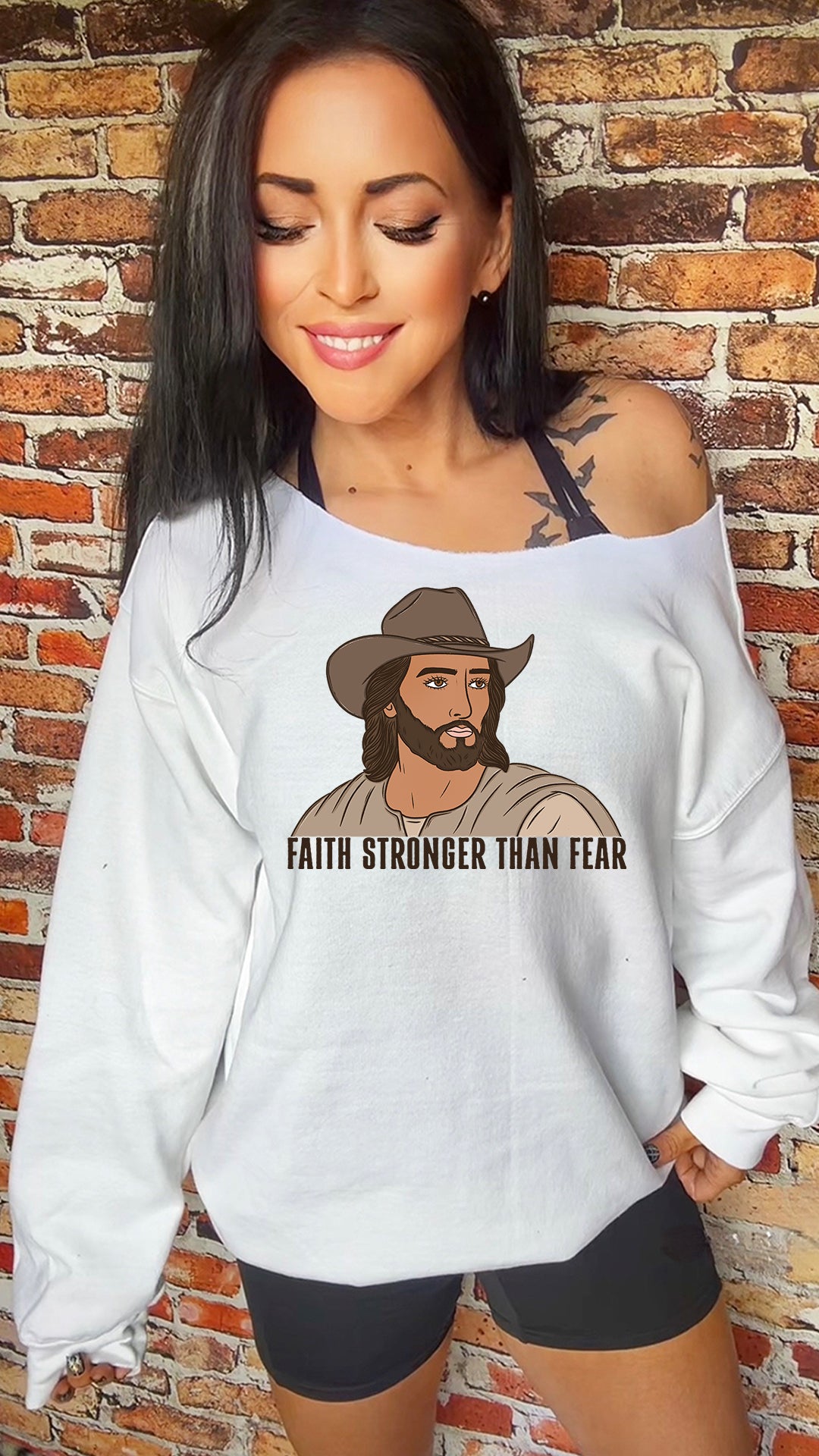 Stronger Faith Adult 11in DTF Transfer SKU17