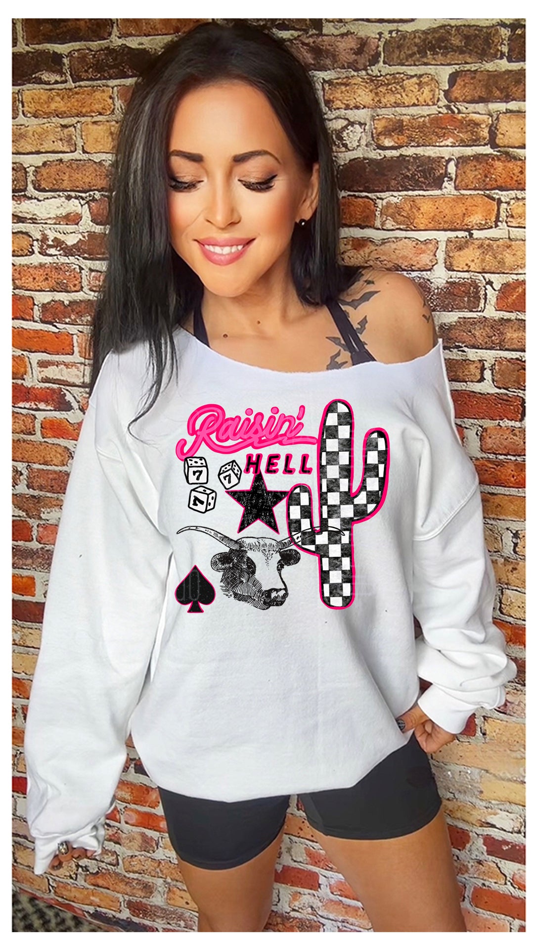 Raise Hell Adult 11in DTF Transfer SKU221