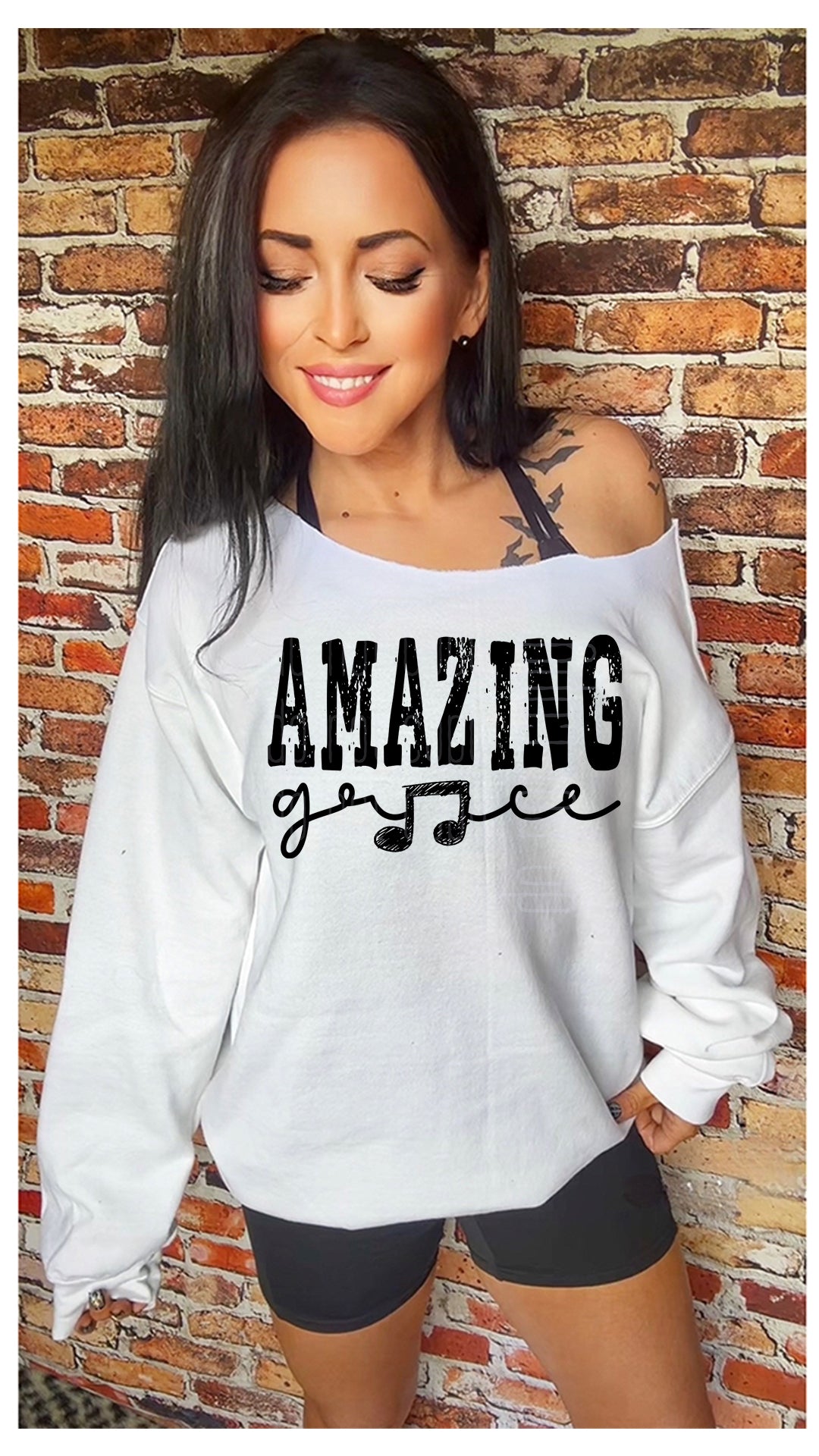 Amazing Grace Faith Adult 11in DTF Transfer SKU170