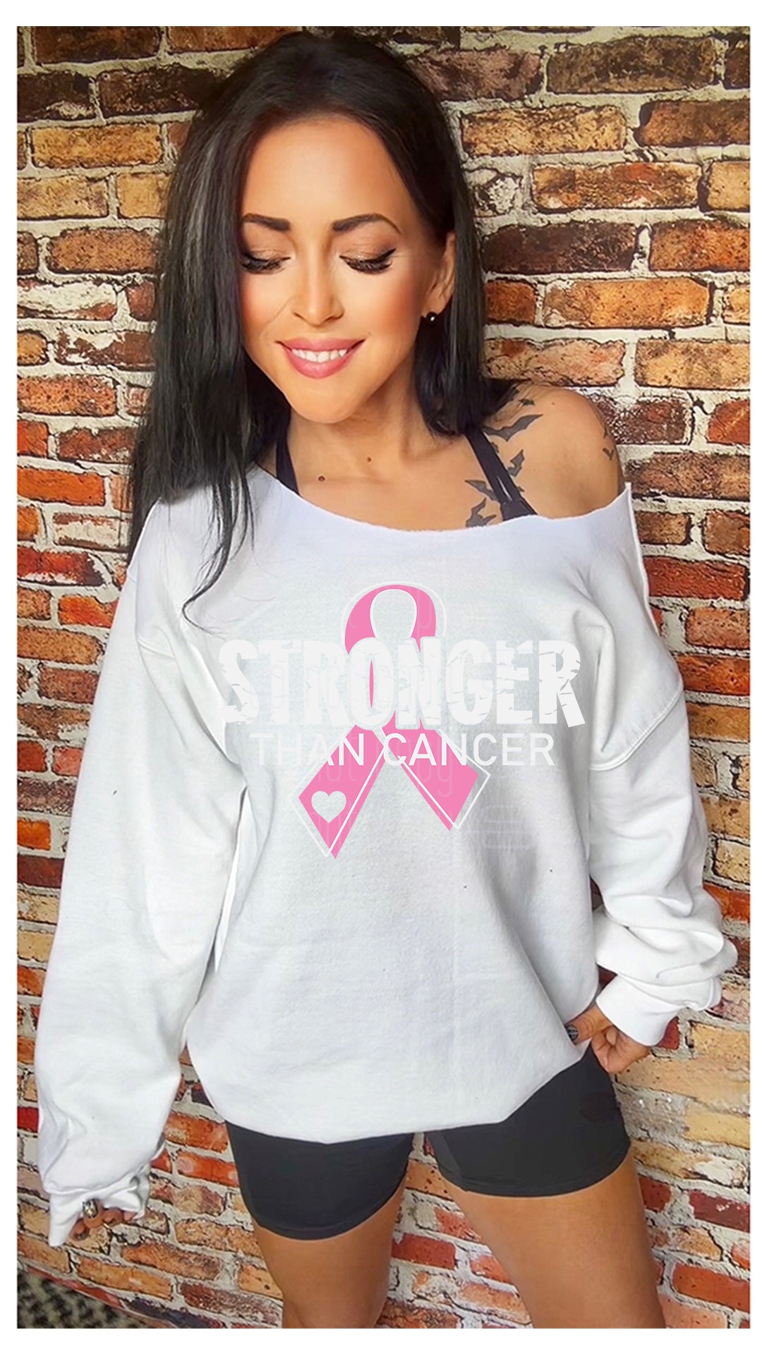 Stronger Cancer Adult 11in DTF Transfer SKU159