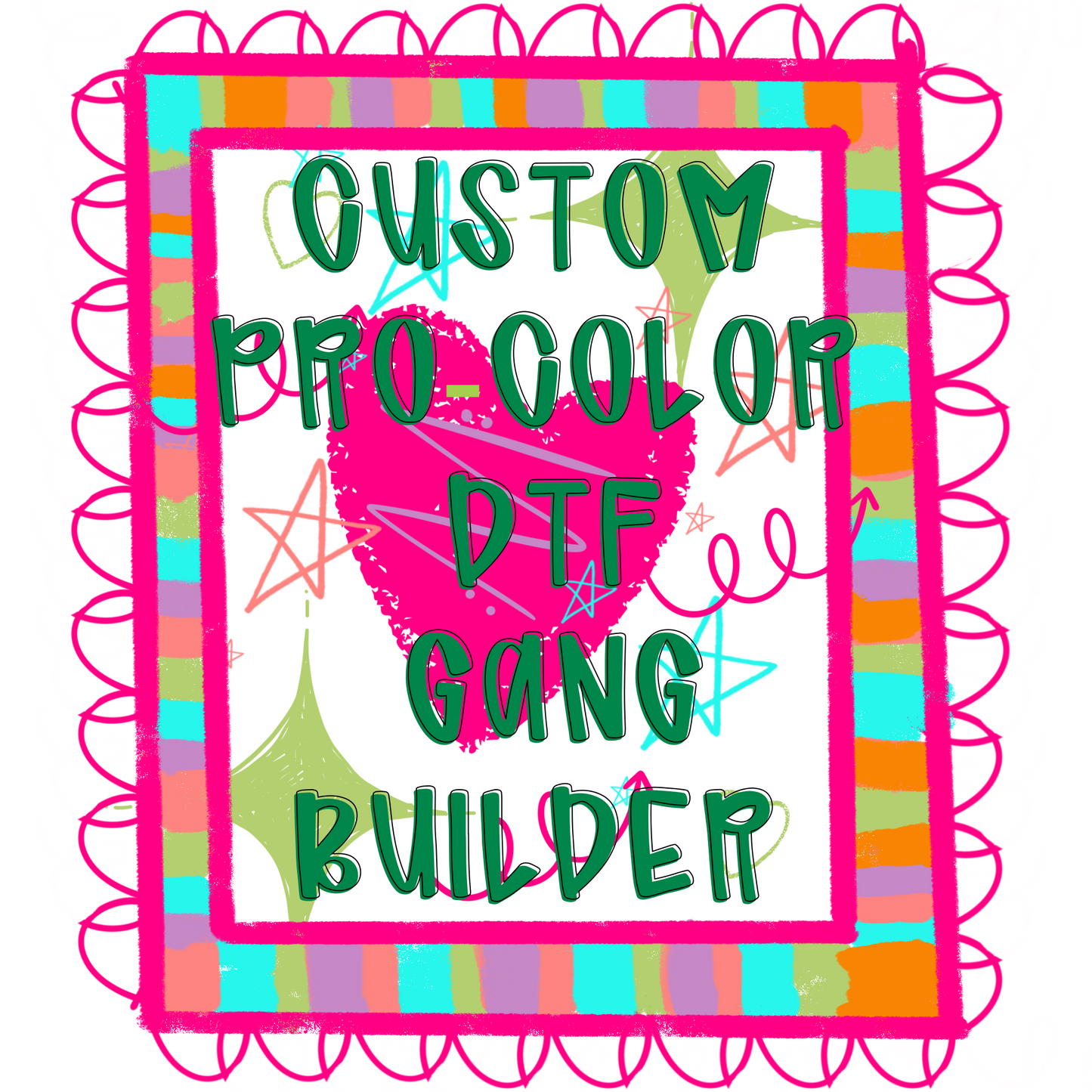 Pro-Color Custom Gang Sheet Builder