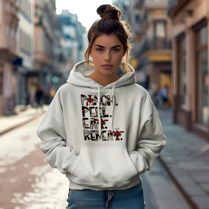 Pinch Peel Crawfish Mardi Gras Holiday DTF Transfer SKU027