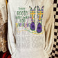 Mardi Gras Holiday DTF Transfer 11in-SKU81