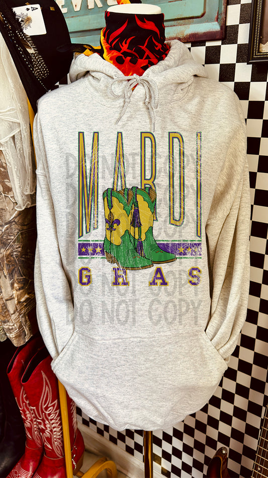 Mardi Gras Holiday DTF Transfer 11in-SKU82