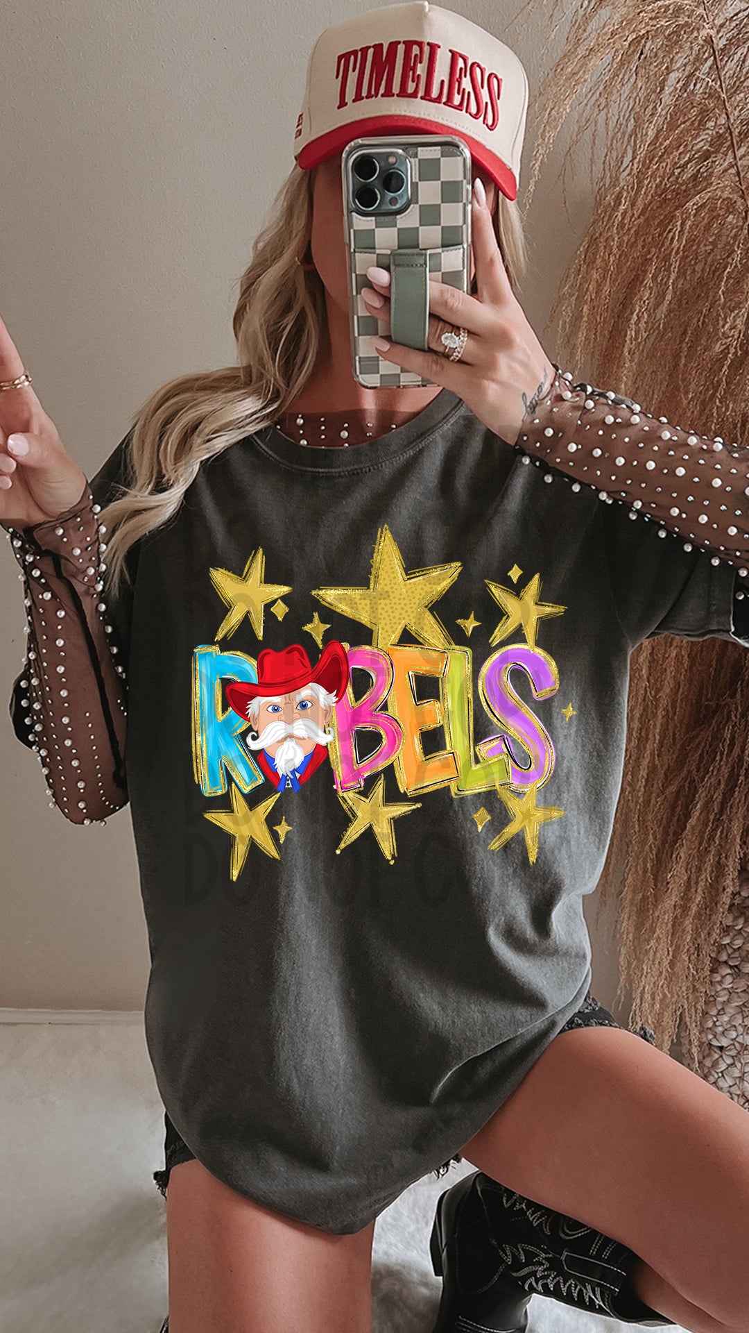 Rebels Sports DTF Transfer 11in-SKU39