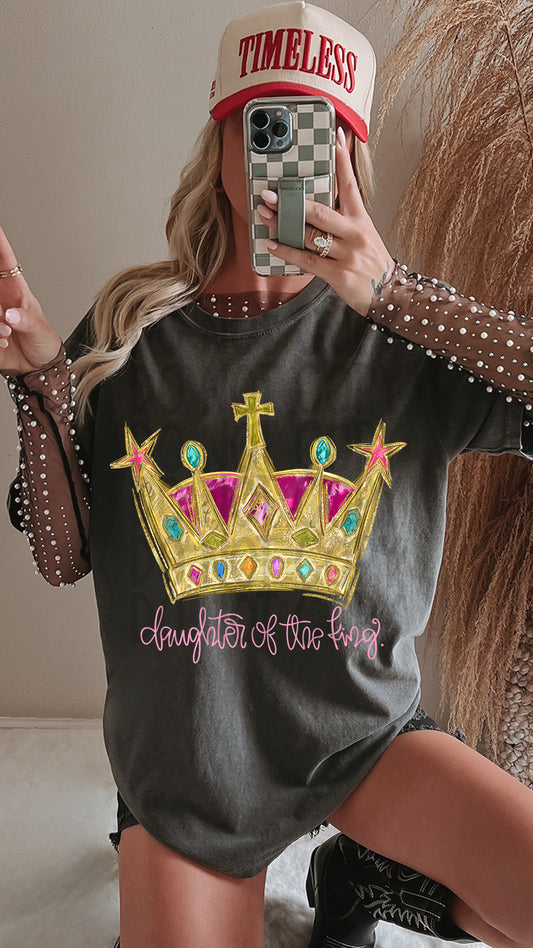 Daughter of the King Faith DTF Transfer 11in-SKU87