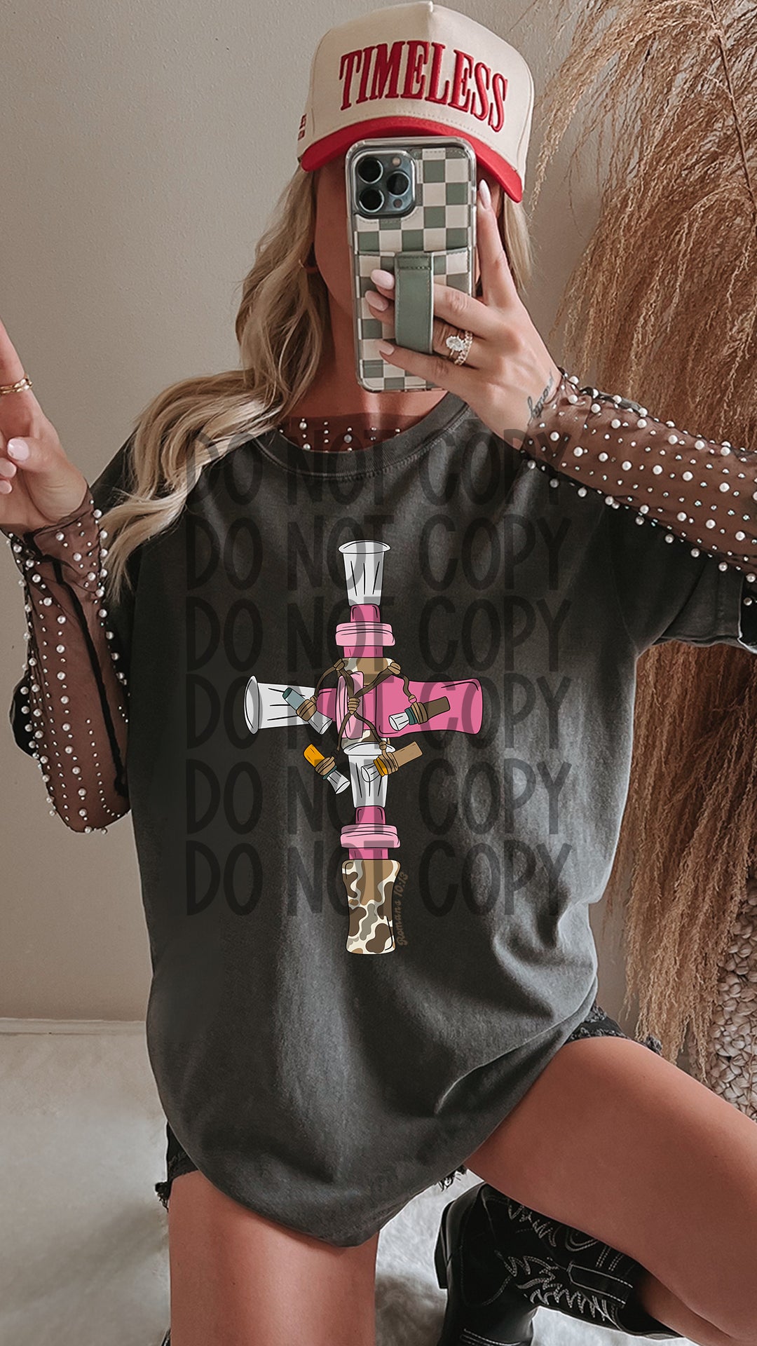 Jesus Calls Cross Faith DTF Transfer 11in-SKU20
