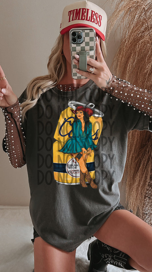 Wicked Woman Cowboys Yallternative DTF Transfer 11in-SKU11
