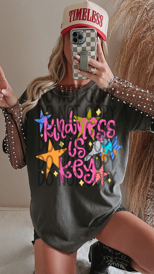 Kindness Is Key Faith DTF Transfer 11in-SKU22