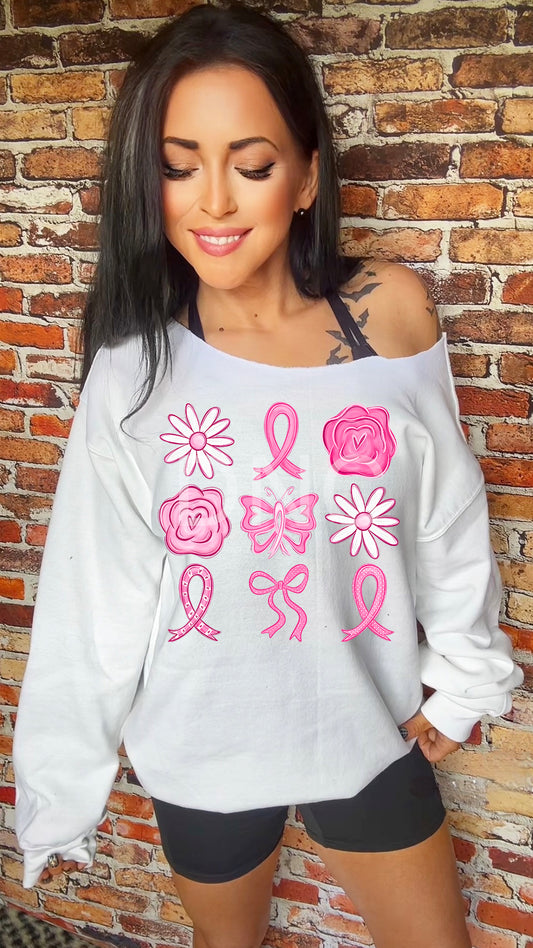 Fight Cancer Pink DTF Transfer SKU0255