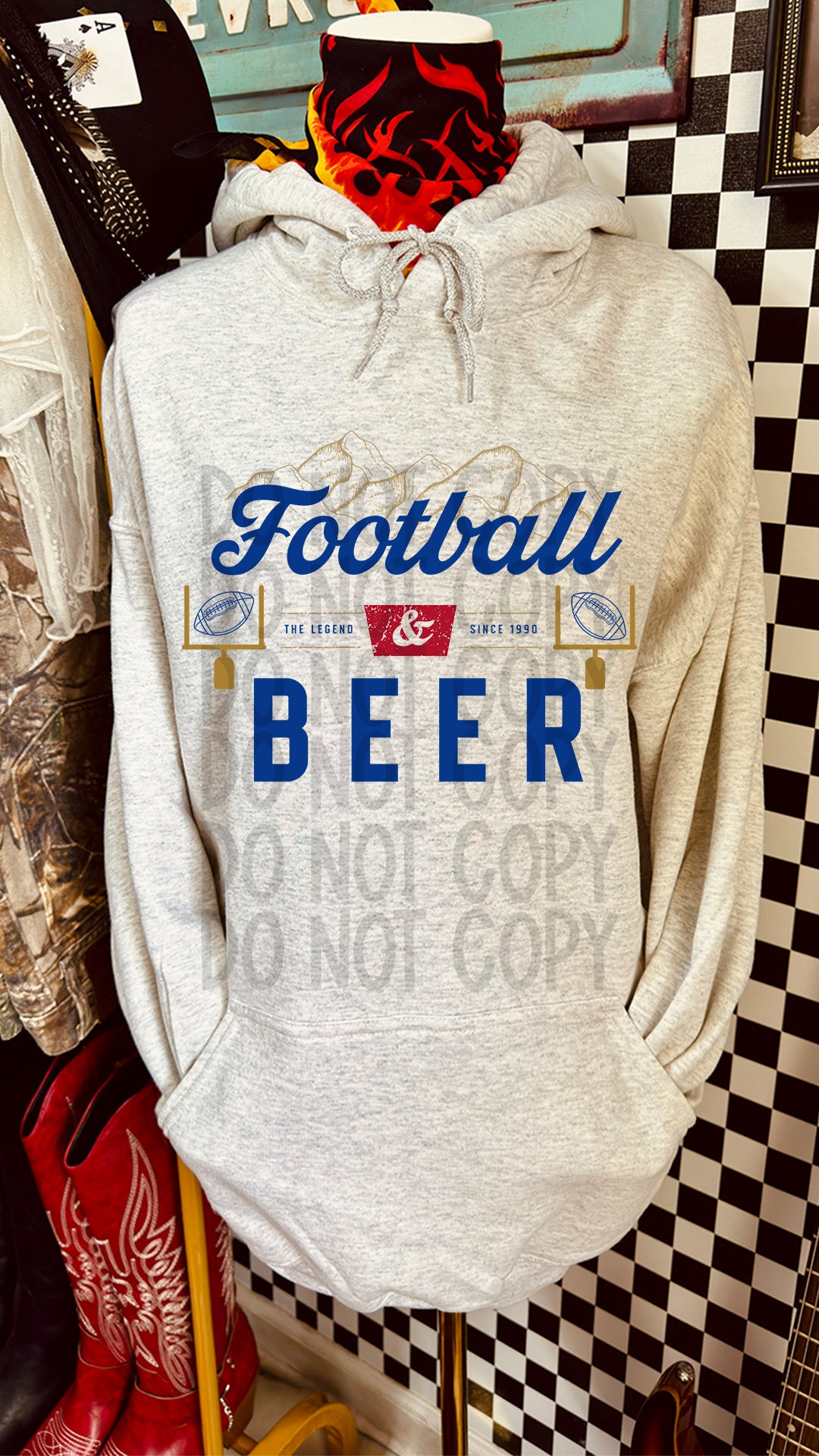 Football Sports DTF Transfer 11in-SKU44