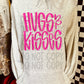 Hugs & Kisses Holiday DTF Transfer 11in-SKU106