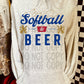 Softball Sports DTF Transfer 11in-SKU45