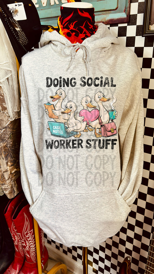 Social Worker Occupation DTF Transfer 11in-SKU50