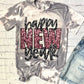 Happy New Year Sequin DTF Transfers SKU5537