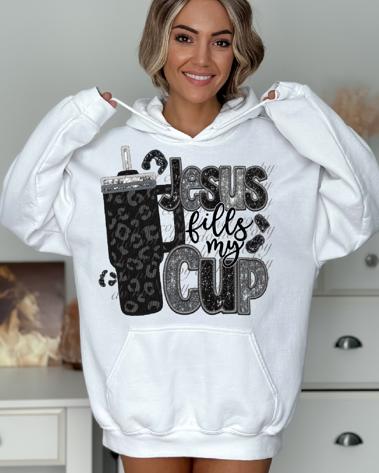 Jesus Fills My Cup DTF Transfers SKU7359