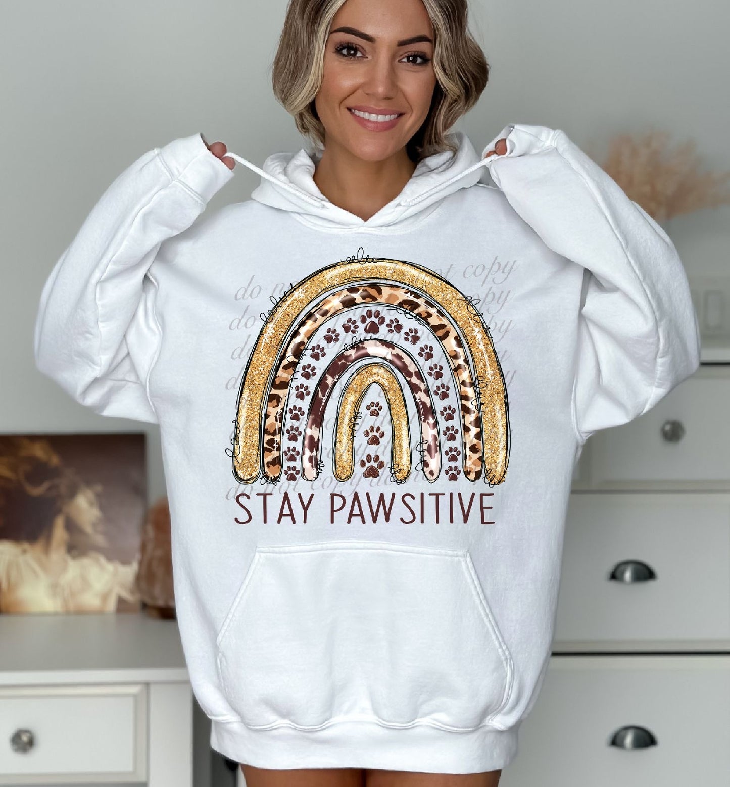 Stay Pawsitive Faith DTF Transfers SKU5721