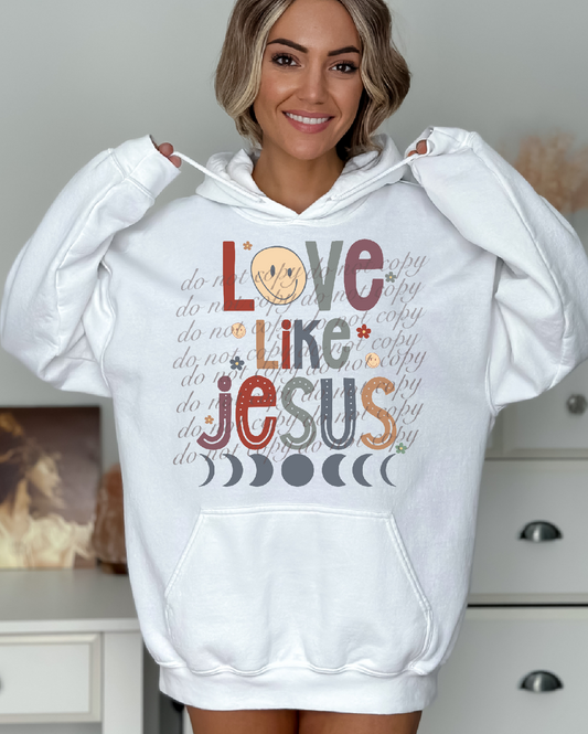 Love Like Jesus DTF Transfers SKU7629