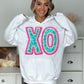 XOXO Sequin Valentine DTF Transfers SKU6555