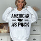 American As Fuck Humor Western DTF Transfers SKU6526