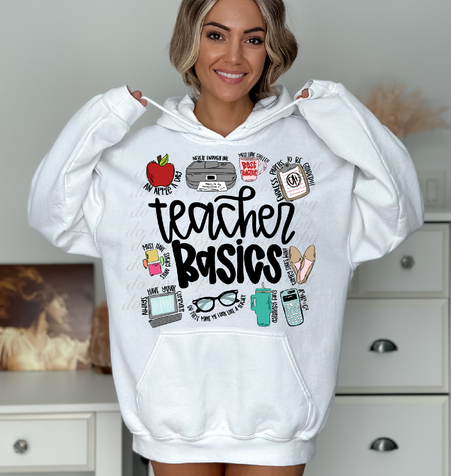 Teacher Basics DTF Transfers SKU8239